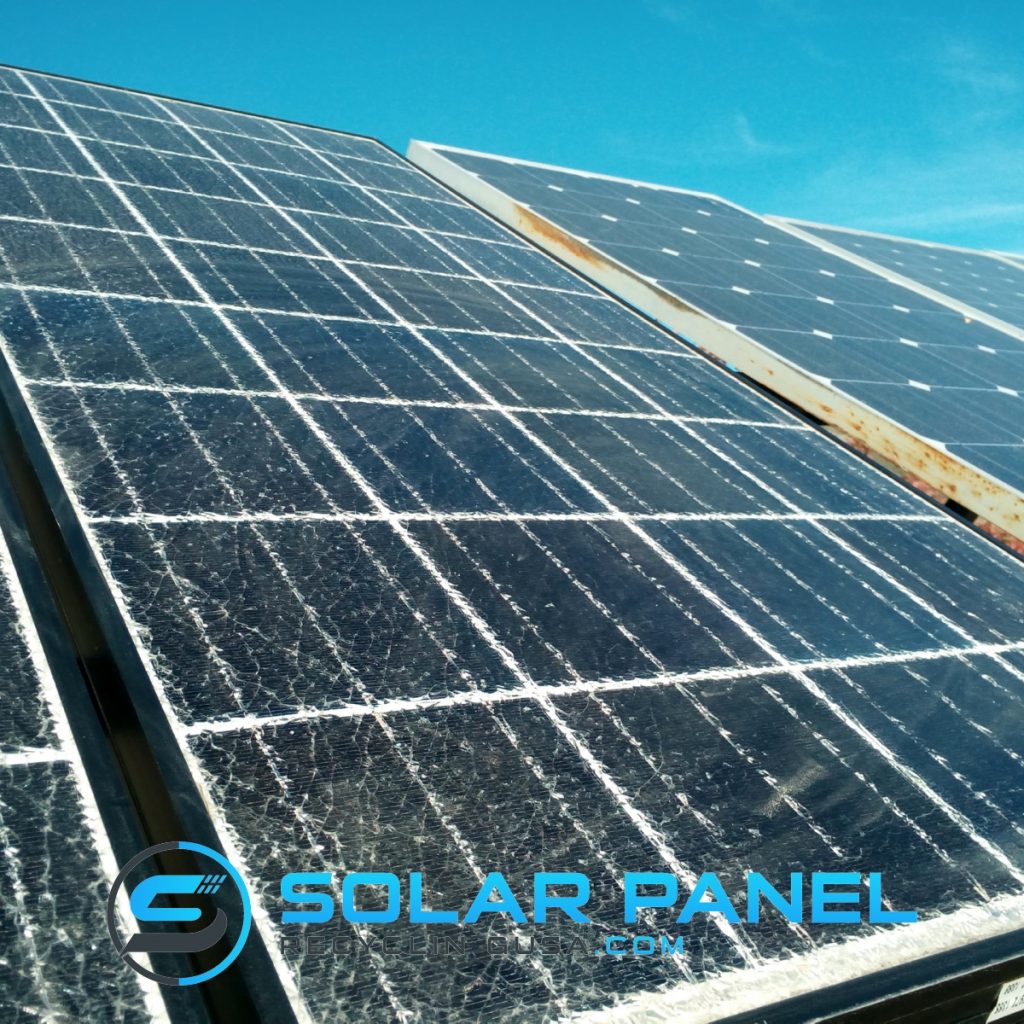 Scrap PV Solar Panel Modules Recycling Company