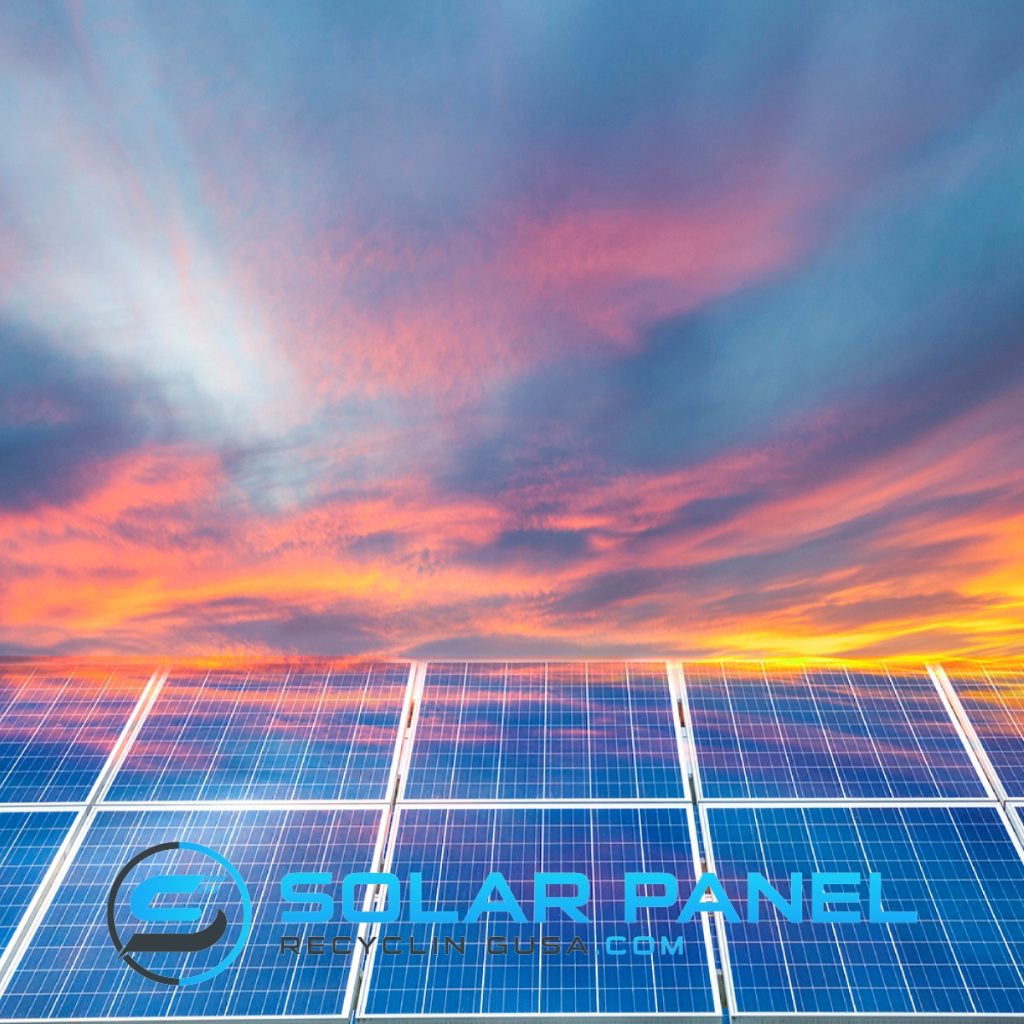 Scrap Solar Panels Processing Facility