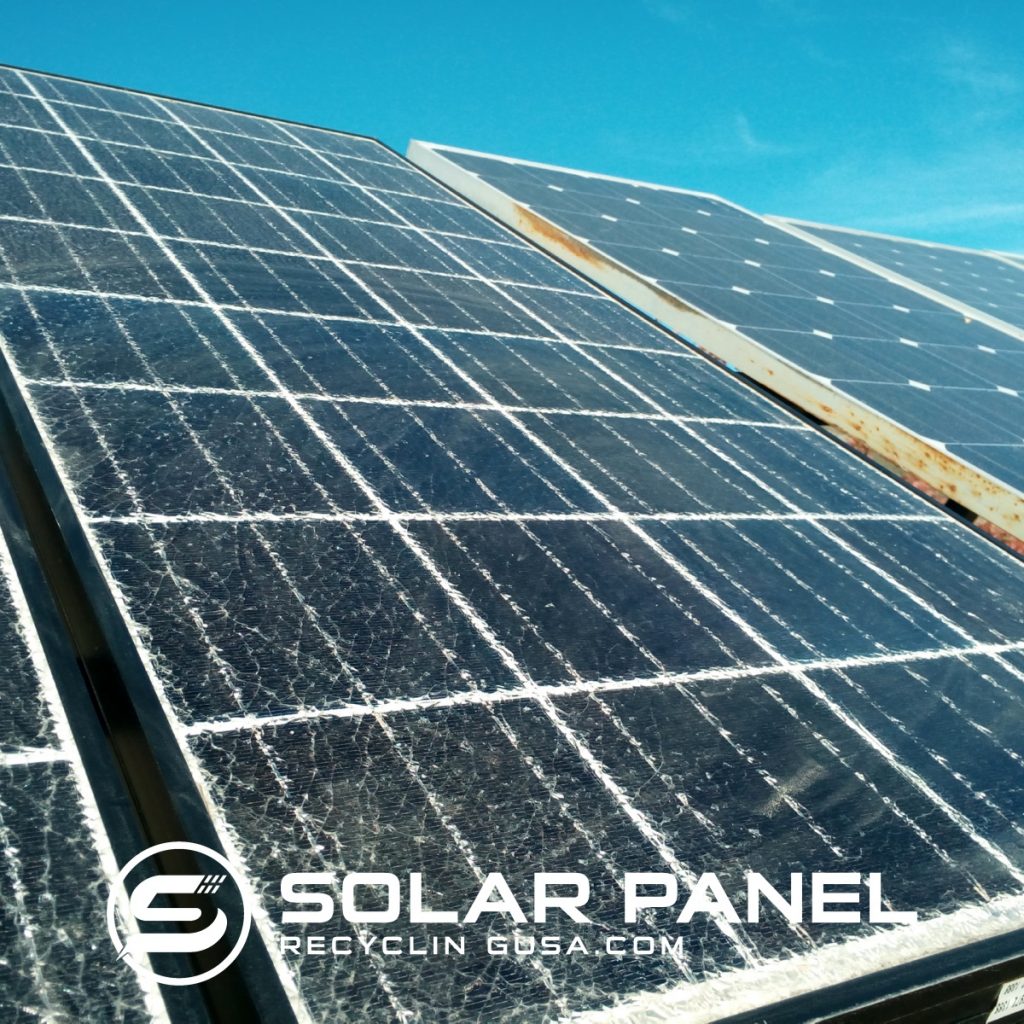 Scrap PV Solar Panel Modules Processing Facility